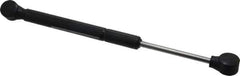 Made in USA - 0.24" Rod Diam, 0.59" Tube Diam, 50 Lb Capacity, Hydraulic Dampers - Compression, 10.02" Extended Length, 3" Stroke Length, Plastic Ball Socket, Chrome-Plated Piston - Industrial Tool & Supply