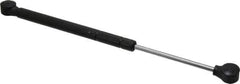 Made in USA - 0.24" Rod Diam, 0.59" Tube Diam, 50 Lb Capacity, Hydraulic Dampers - Compression, 12.5" Extended Length, 4" Stroke Length, Plastic Ball Socket, Chrome-Plated Piston - Industrial Tool & Supply