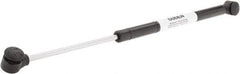 Made in USA - 0.24" Rod Diam, 0.59" Tube Diam, 50 Lb Capacity, Hydraulic Dampers - Compression, 15.02" Extended Length, 5" Stroke Length, Plastic Ball Socket, Chrome-Plated Piston - Industrial Tool & Supply