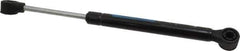Made in USA - 0.24" Rod Diam, 0.59" Tube Diam, 50 Lb Capacity, Hydraulic Dampers - Extension, 10.2" Extended Length, 3" Stroke Length, Plastic Ball Socket, Chrome-Plated Piston - Industrial Tool & Supply
