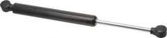 Made in USA - 0.32" Rod Diam, 0.87" Tube Diam, 100 Lb Capacity, Hydraulic Dampers - Extension, 12.24" Extended Length, 4" Stroke Length, Plastic Ball Socket, Chrome-Plated Piston - Industrial Tool & Supply