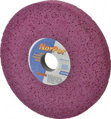 Norton - 8" Diam x 1-1/4" Hole x 1" Thick, H Hardness, 46 Grit Surface Grinding Wheel - Aluminum Oxide, Type 5, Coarse Grade, 3,600 Max RPM, Vitrified Bond, One-Side Recess - Industrial Tool & Supply