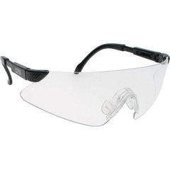 MSA - Safety Glasses - CLR/BLK SR LUXOR SAFETY GLASSES - Industrial Tool & Supply