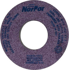 Norton - 12" Diam x 5" Hole x 1-1/2" Thick, H Hardness, 46 Grit Surface Grinding Wheel - Ceramic, Type 5, Coarse Grade, 2,710 Max RPM, Vitrified Bond, One-Side Recess - Industrial Tool & Supply