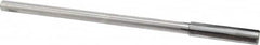 Made in USA - 0.394" Carbide-Tipped 4 Flute Chucking Reamer - Industrial Tool & Supply