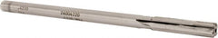 Made in USA - 0.422" Carbide-Tipped 4 Flute Chucking Reamer - Industrial Tool & Supply