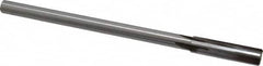 Made in USA - 0.443" Carbide-Tipped 4 Flute Chucking Reamer - Industrial Tool & Supply