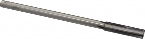Made in USA - 0.448" Carbide-Tipped 4 Flute Chucking Reamer - Industrial Tool & Supply