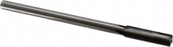 Made in USA - 0.455" Carbide-Tipped 4 Flute Chucking Reamer - Industrial Tool & Supply