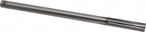 Made in USA - 0.478" Carbide-Tipped 6 Flute Chucking Reamer - Industrial Tool & Supply