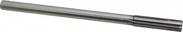 Made in USA - 0.492" Carbide-Tipped 6 Flute Chucking Reamer - Industrial Tool & Supply