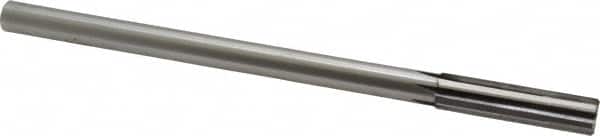 Made in USA - 0.497" Carbide-Tipped 6 Flute Chucking Reamer - Industrial Tool & Supply