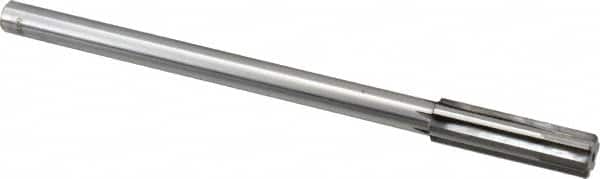 Made in USA - 0.561" Carbide-Tipped 6 Flute Chucking Reamer - Industrial Tool & Supply