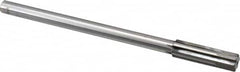 Made in USA - 0.561" Carbide-Tipped 6 Flute Chucking Reamer - Industrial Tool & Supply