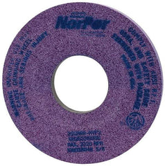 Norton - 14" Diam x 5" Hole x 1-1/2" Thick, H Hardness, 60 Grit Surface Grinding Wheel - Ceramic, Type 5, Medium Grade, 2,320 Max RPM, Vitrified Bond, One-Side Recess - Industrial Tool & Supply