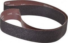 Norton - 2" Wide x 60" OAL, 36 Grit, Aluminum Oxide Abrasive Belt - Aluminum Oxide, Very Coarse, Coated, Series R228 - Industrial Tool & Supply