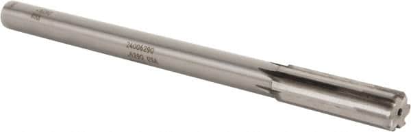 Value Collection - 0.629" Carbide-Tipped 6 Flute Chucking Reamer - Industrial Tool & Supply