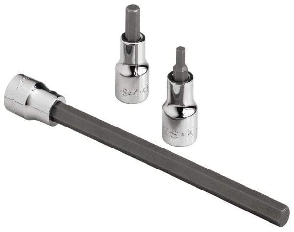 SK - 3/8" Drive, 9/64" Hex Bit Socket - 1-11/16" OAL - Industrial Tool & Supply