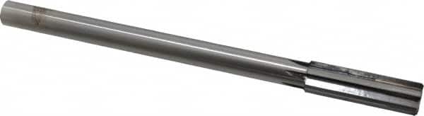 Made in USA - 0.688" Carbide-Tipped 6 Flute Chucking Reamer - Industrial Tool & Supply