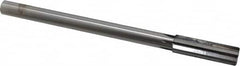 Made in USA - 0.688" Carbide-Tipped 6 Flute Chucking Reamer - Industrial Tool & Supply