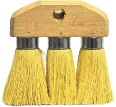 Weiler - Tampico Surface Preparation Roof Brush - 3-1/4" Bristle Length, 6-1/4" Wide - Industrial Tool & Supply