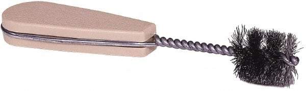 Weiler - 1-1/4" Diam Helical Tube Brush - 1" Brush Length, 6-1/2" OAL - Industrial Tool & Supply