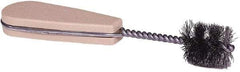 Weiler - 1-1/4" Diam Helical Tube Brush - 1" Brush Length, 6-1/2" OAL - Industrial Tool & Supply