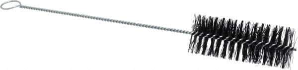 Weiler - 5" Long x 2" Diam Nylon Tube Brush - Single Spiral, 16-3/4" OAL, 0.014" Filament Diam, 3/16" Shank Diam - Industrial Tool & Supply