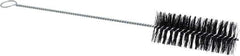 Weiler - 5" Long x 2" Diam Nylon Tube Brush - Single Spiral, 16-3/4" OAL, 0.014" Filament Diam, 3/16" Shank Diam - Industrial Tool & Supply