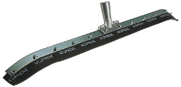 Weiler - 36" Rubber Blade Floor Squeegee - Black - Industrial Tool & Supply