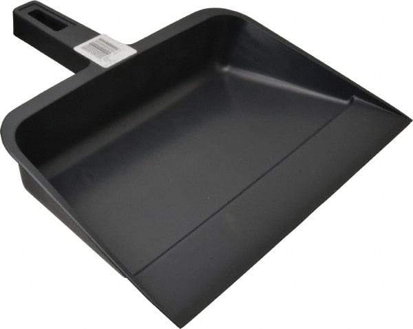 Weiler - 12-1/2" Wide x 12" DeepHandheld Dustpan - Plastic Body - Industrial Tool & Supply