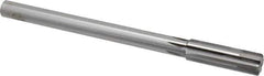 Made in USA - 0.747" Carbide-Tipped 6 Flute Chucking Reamer - Straight Flute, 5/8" Straight Shank, 2-1/2" Flute Length, 9-1/2" OAL - Industrial Tool & Supply