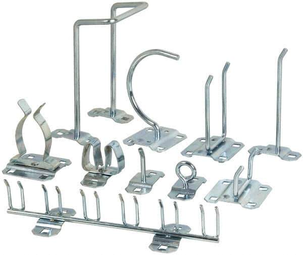 Triton - Pegboard Hook Set - Steel - Industrial Tool & Supply