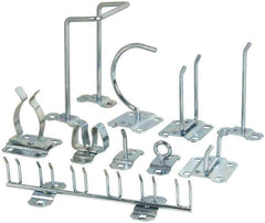Triton - Pegboard Hook Set - Steel - Industrial Tool & Supply