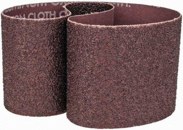 Norton - 3" Wide x 24" OAL, 36 Grit, Aluminum Oxide Abrasive Belt - Aluminum Oxide, Very Coarse, Coated, X Weighted Cloth Backing, Series R228 - Industrial Tool & Supply