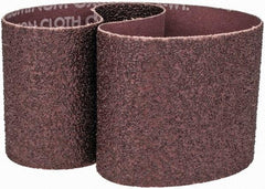 Norton - 3" Wide x 24" OAL, 36 Grit, Aluminum Oxide Abrasive Belt - Aluminum Oxide, Very Coarse, Coated, X Weighted Cloth Backing, Series R228 - Industrial Tool & Supply