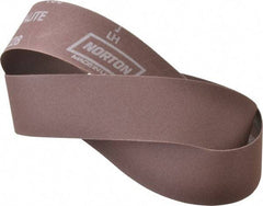 Norton - 2" Wide x 48" OAL, 150 Grit, Aluminum Oxide Abrasive Belt - Aluminum Oxide, Very Fine, Coated, Series R228 - Industrial Tool & Supply