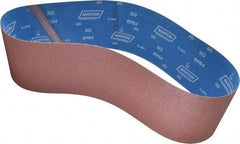 Norton - 6" Wide x 48" OAL, 60 Grit, Ceramic Abrasive Belt - Ceramic, Medium, Coated, Y Weighted Cloth Backing, Series R984 - Industrial Tool & Supply