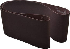 Norton - 6" Wide x 60" OAL, 120 Grit, Aluminum Oxide Abrasive Belt - Aluminum Oxide, Fine, Coated, Series R228 - Industrial Tool & Supply