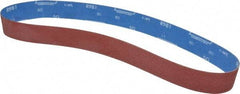 Norton - 2" Wide x 48" OAL, 80 Grit, Ceramic Abrasive Belt - Ceramic, Medium, Coated, Y Weighted Cloth Backing, Series R981 - Industrial Tool & Supply