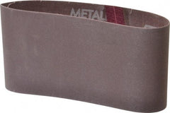 Norton - 3-1/2" Wide x 15-1/2" OAL, 220 Grit, Aluminum Oxide Abrasive Belt - Aluminum Oxide, Very Fine, Coated, Series R228 - Industrial Tool & Supply