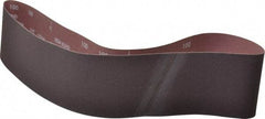 Norton - 4" Wide x 48" OAL, 100 Grit, Aluminum Oxide Abrasive Belt - Aluminum Oxide, Fine, Coated, Series R228 - Industrial Tool & Supply