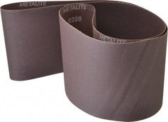 Norton - 6" Wide x 60" OAL, 220 Grit, Aluminum Oxide Abrasive Belt - Aluminum Oxide, Very Fine, Coated, Series R228 - Industrial Tool & Supply