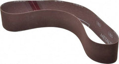 Norton - 2" Wide x 30" OAL, 180 Grit, Aluminum Oxide Abrasive Belt - Aluminum Oxide, Very Fine, Coated, Series R228 - Industrial Tool & Supply
