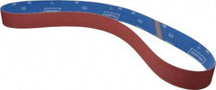 Norton - 2" Wide x 60" OAL, 60 Grit, Ceramic Abrasive Belt - Ceramic, Medium, Coated, Y Weighted Cloth Backing, Series R981 - Industrial Tool & Supply