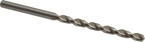 Chicago-Latrobe - #16 135° High Speed Steel Jobber Drill - Bright Finish, Right Hand Cut, Parabolic Flute, Straight Shank, 3-3/8" OAL, Notched Point - Industrial Tool & Supply