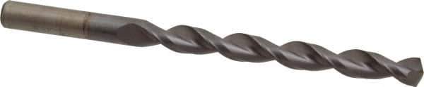 Chicago-Latrobe - 5/16" 135° High Speed Steel Jobber Drill - TiCN Finish, Right Hand Cut, Parabolic Flute, Straight Shank, 4-1/2" OAL, Notched Point - Industrial Tool & Supply