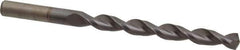 Chicago-Latrobe - 5/16" 135° High Speed Steel Jobber Drill - TiCN Finish, Right Hand Cut, Parabolic Flute, Straight Shank, 4-1/2" OAL, Notched Point - Industrial Tool & Supply