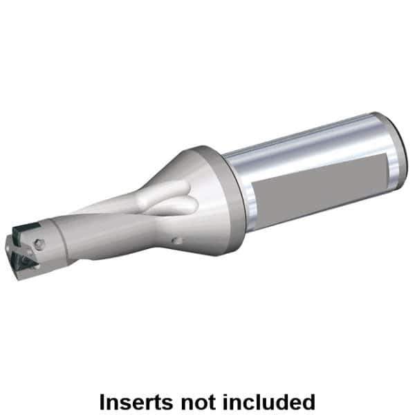 Kennametal - 38mm Max Drill Depth, 2xD, 19mm Diam, Indexable Insert Drill - 2 Inserts, 32mm Shank Diam, Whistle Notch Shank - Industrial Tool & Supply
