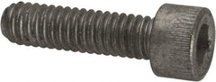 Armor Coat - #8-32 UNC Hex Socket Drive, Socket Cap Screw - Alloy Steel, Armor Coat Finish, Fully Threaded, 5/8" Length Under Head - Industrial Tool & Supply